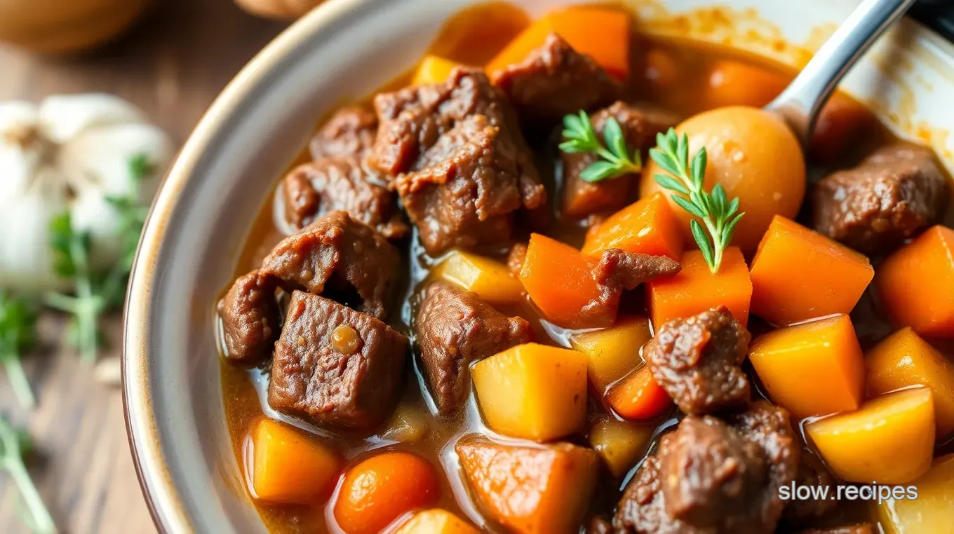 Crock Pot Programmable Slow Cooker Beef Stew