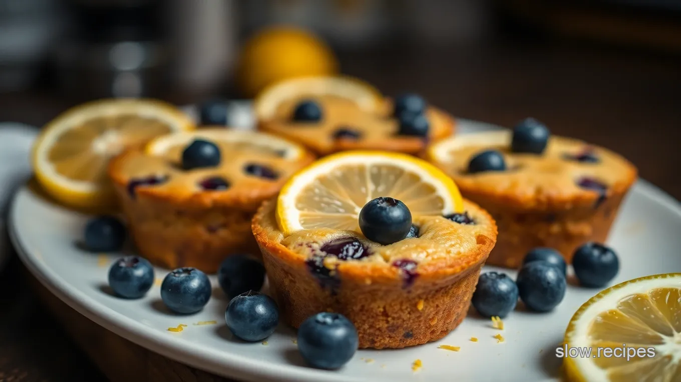 Lemon Blueberry Bliss Mini Loaves