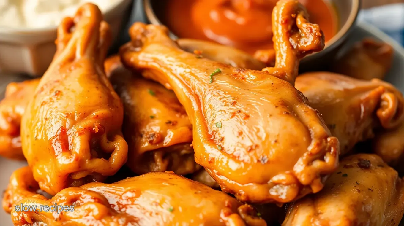 Slow Cook Turkey Wings in Crock Pot