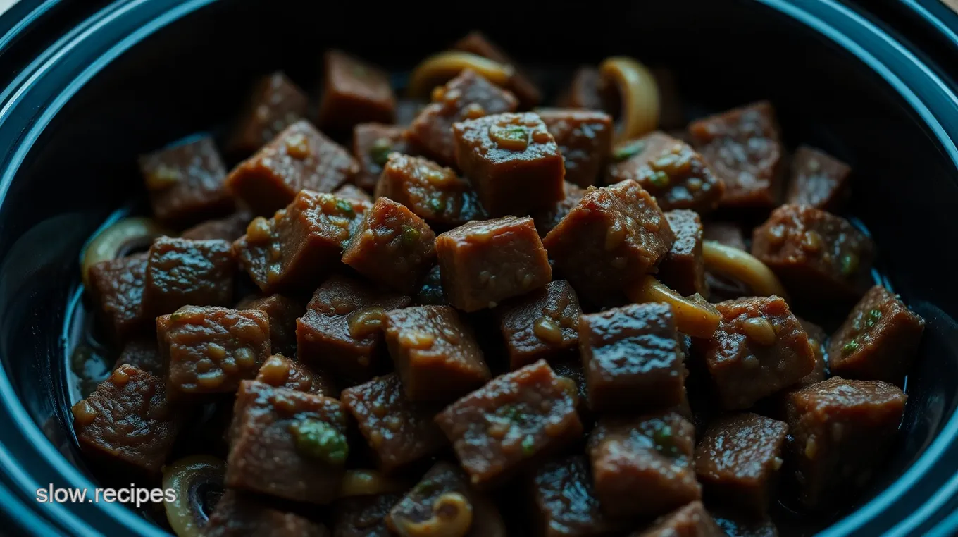 Slow Cooker Cube Steak with Mushroom Gravy