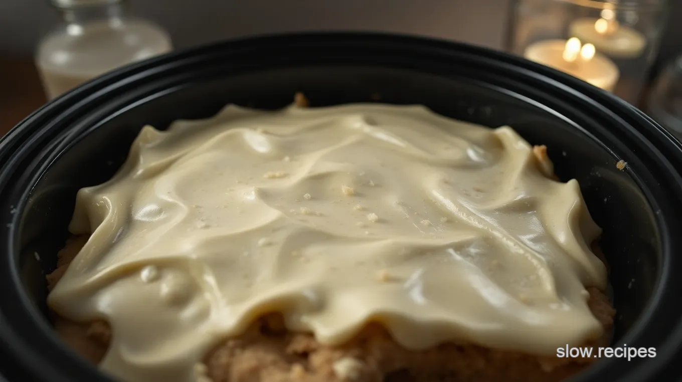 Slow Cooker Frosted Cookie Bars