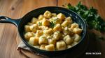 Skillet Gnocchi with Creamy White Cheddar