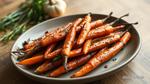 Roasted Carrots with Sweet Garlic Flavor