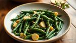 Sautéed Green Beans with Garlic Flavor