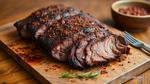 Grilling Beef Brisket with Sweet Dry Rub