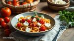 Sautéed Pasta with Tomatoes & Goat Cheese