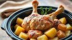 Slow Cooker Chicken Drumsticks with Potatoes