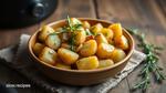 Slow Cooker Baby Potatoes with Herbs