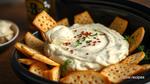 Slow Cooker Onion Asiago Beer Dip Delight