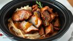 Slow Cooker Pork with Tangy Honey Mustard