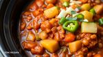 Slow Cooker Vegetarian Chili - Hearty & Delicious