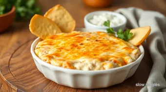 Baked Chicken Dip with Spicy Cheese Flavor