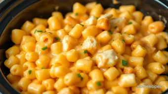 Crock Pot Buffalo Chicken Mac & Cheese Delight