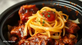 Crock Pot Ribs with Savory Cabbage Delight