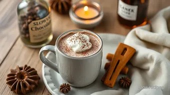 Hot Chocolate with Liqueur Indulgence