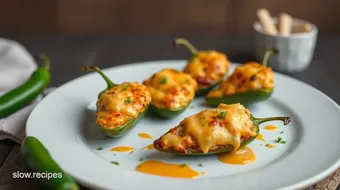 Baked Jalapeño Poppers with Cheesy Goodness