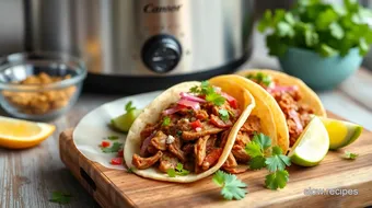 Slow Cooker Pulled Pork Tacos Recipe