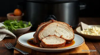 Slow Cooker Pork Roast Tender & Flavorful