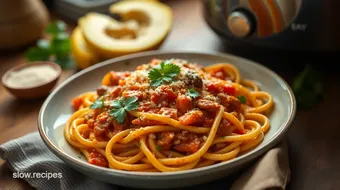 Slow Cooker Pasta with Hearty Enchilada Flavor