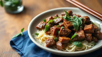 Stir-Fry Beef with Thai Basil in 20 Min