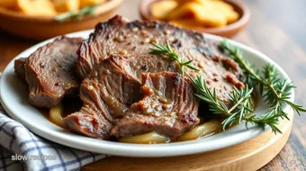 Venison roast slow cooker: 5 Easy & Delicious Ways to Cozy Up Dinner! recipe card