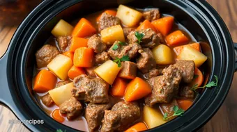 Slow Cooker 6 Quart: 7 Hearty Beef Stew Recipes for Comfort recipe card