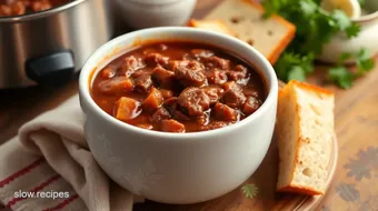 Slow Cooker Beef Chili with Rich Flavors