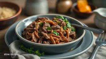 Slow Cooker Beef Savory Shredded Delight