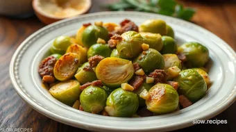 Slow Cooker Brussels Sprouts Easy & Delicious