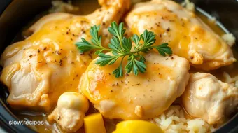 Slow Cooker Chicken Breast with Zesty Flavor recipe card