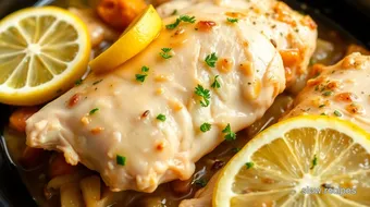 Slow Cooker Chicken Breasts with Zesty Flavor recipe card