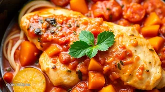 Slow Cooker Chicken Cacciatore Delight