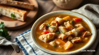 Slow Cooker Chicken Hearty Comfort Soup