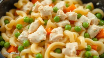 Slow Cooker Chicken Noodle Casserole