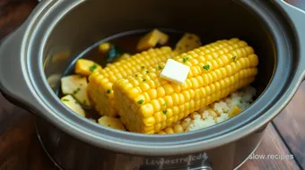 Slow Cooker Corn on the Cob - Juicy & Sweet