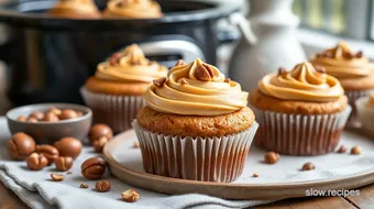 Slow Cooker Hazelnut Cupcakes - Delightful