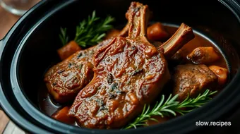 Delicious Slow Cooker Lamb Chops: The Ultimate Flavorful Comfort! recipe card