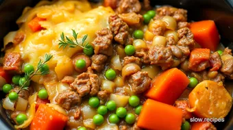 Ultimate Comfort: My Grandmother's Shepherd's Pie Crock Pot Slow Cooker recipe card