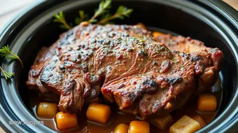 Tri-Tip in Slow Cooker Crock Pot: The Ultimate Tender & Juicy Recipe! recipe card