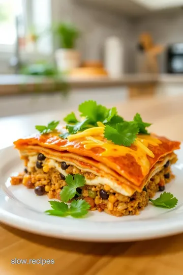 Fold Over Taco Lasagna steps