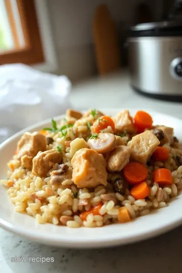 Creamy Slow Cooker Chicken and Wild Rice Soup steps