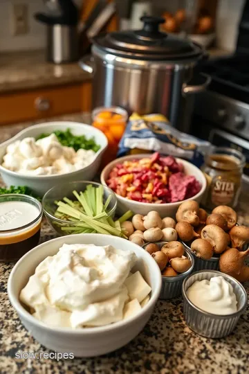 Drew Barrymore s Slow Cooker Beef Stroganoff ingredients