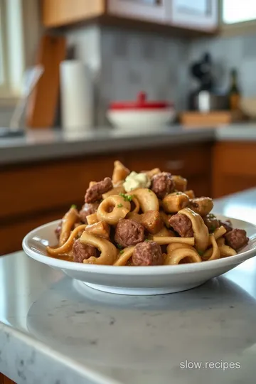 Drew Barrymore s Slow Cooker Beef Stroganoff steps