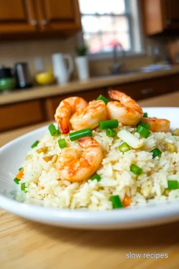 Flavorful Shrimp Fried Rice at Home steps