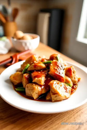 Slow Cooker Honey Garlic Frozen Chicken steps