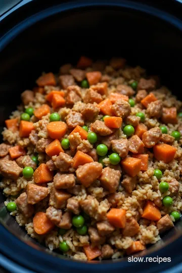 Hearty Homemade Slow Cooker Dog Food presentation