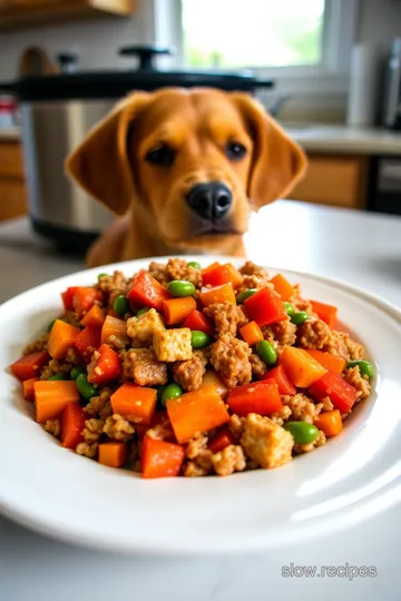 Hearty Homemade Slow Cooker Dog Food steps