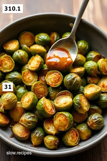 Roasted Brussels Sprouts with Spicy Honey steps