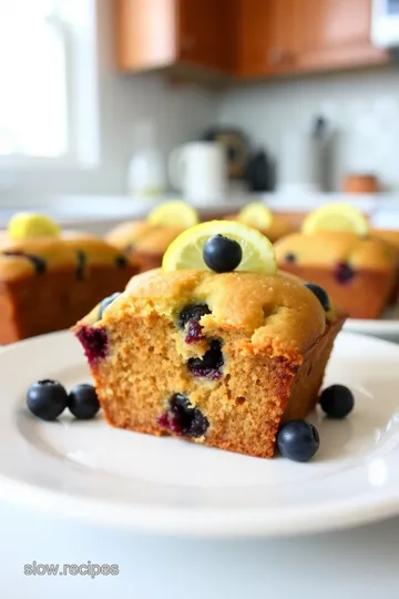 Lemon Blueberry Bliss Mini Loaves steps