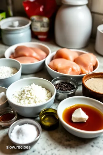 Melt-in-Your-Mouth Garlic Butter Chicken ingredients